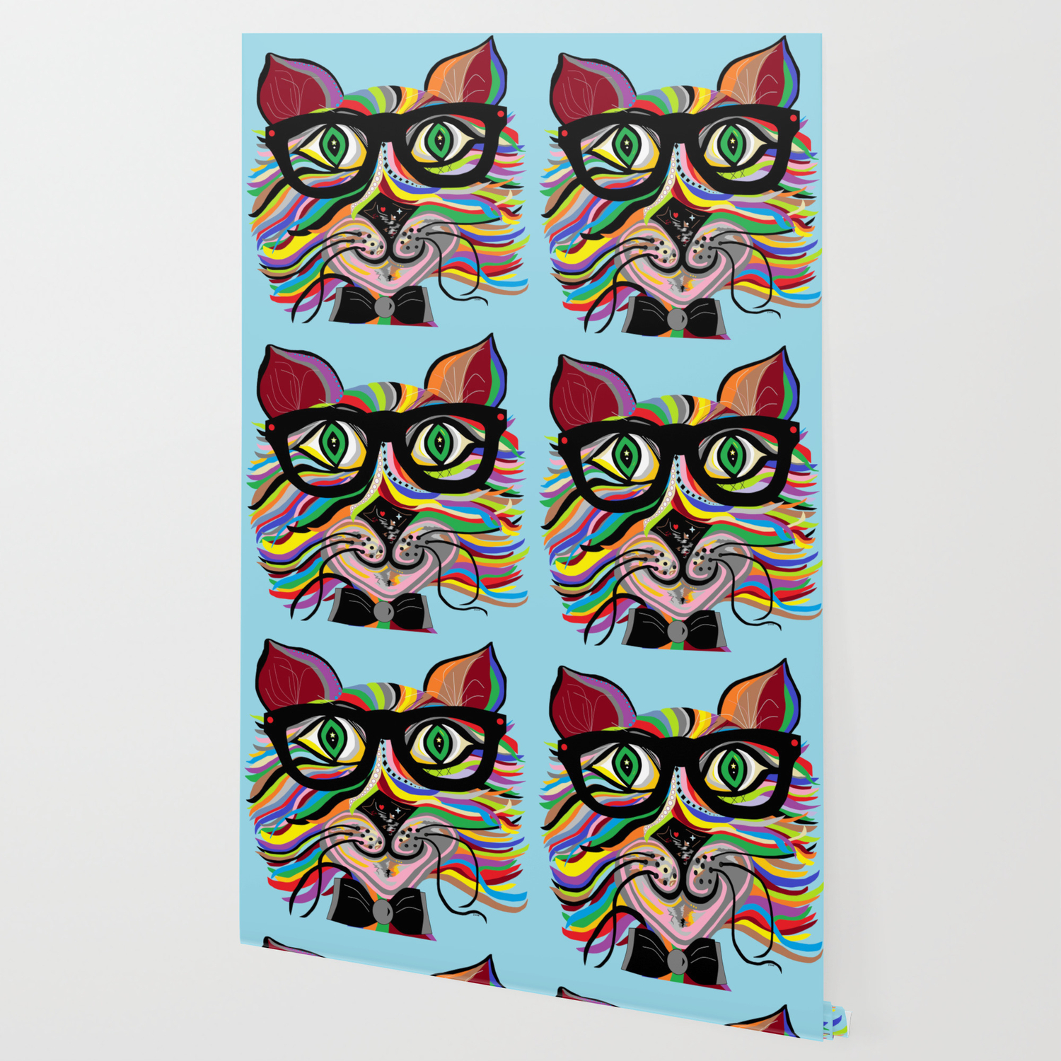Very Cool Cat Wallpaper By Eloiseart Society6