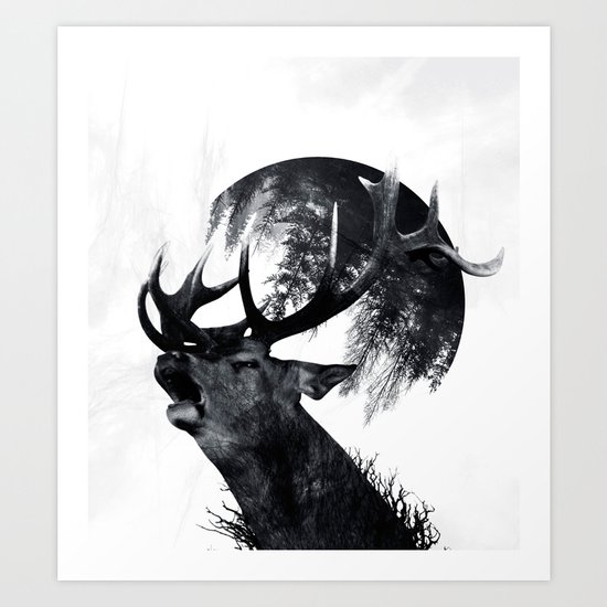 oh my world Art Print