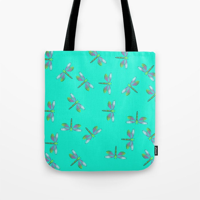 Dragonflies In Aqua and Purple Tote Bag | Painting, Dragonfly, Dragonflies, Swarm-of-dragonflies, Dragonfly-art, Dragonfly-art-print, Dragonfly-wall-art, Dragonfly-home-decor, Dragonfly-art-images, Abstract-dragonfly