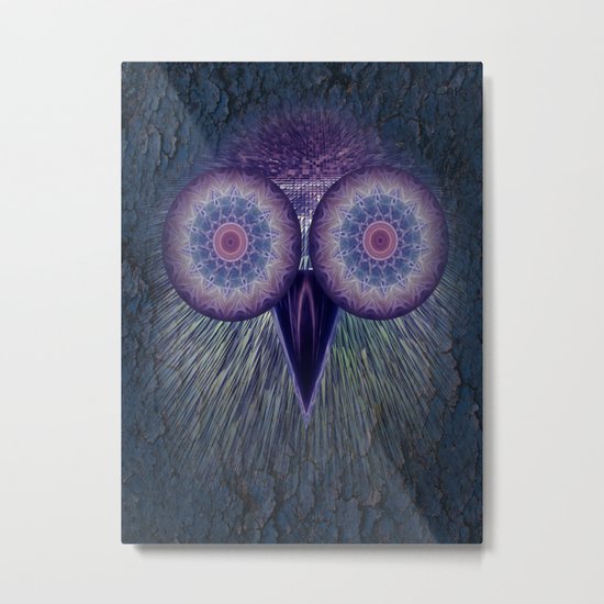 The blue Owl Metal Print