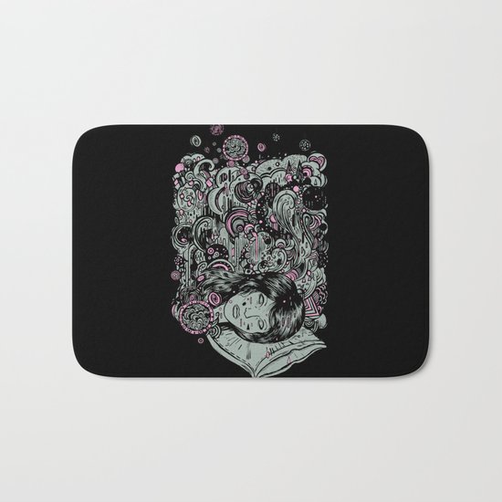 Irregular Sleeping Pattern Bath Mat