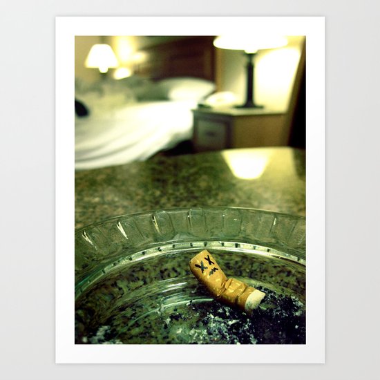 Smoking Room Art Print