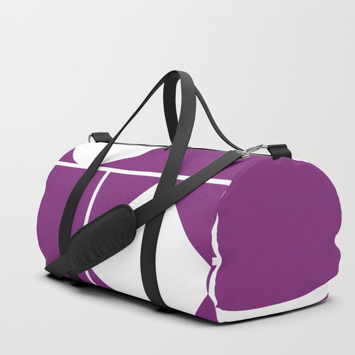 Geometric balance modern shapes composition 20 Duffle Bag