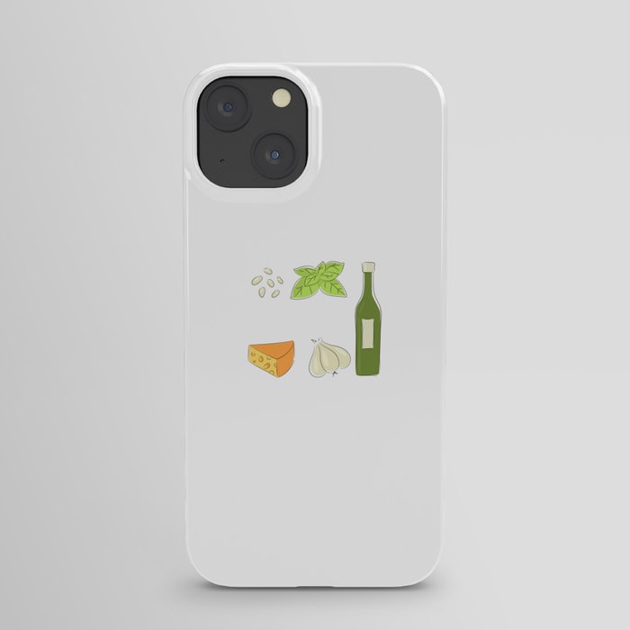 My Pesto Is The Besto Motive for a Spaghetti Lover iPhone Case