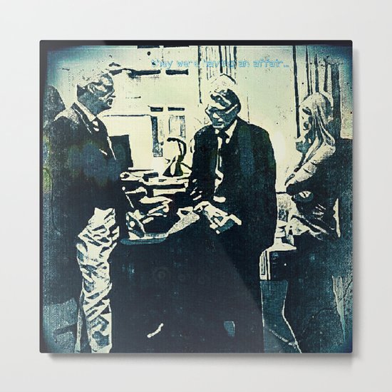 Manage a Trois (Office Drama) Metal Print