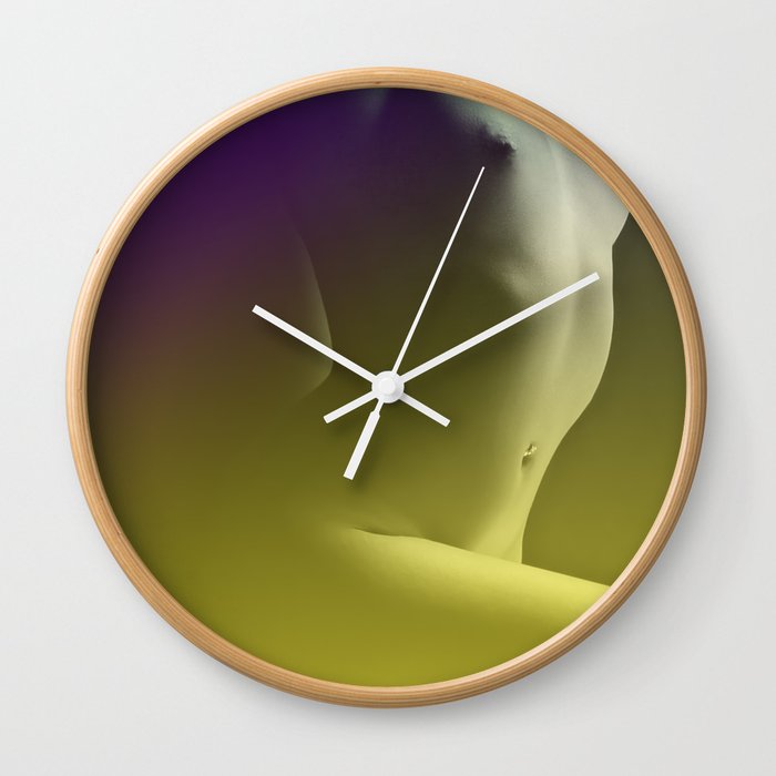 glowing venus wall clock