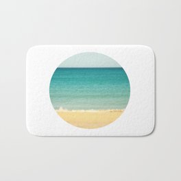 Beach,Sea & Sky - abstract Bath Mat