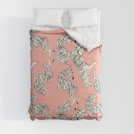 Pink Tiger Pattern 006 Comforter