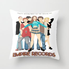 Empire Records  Throw Pillow