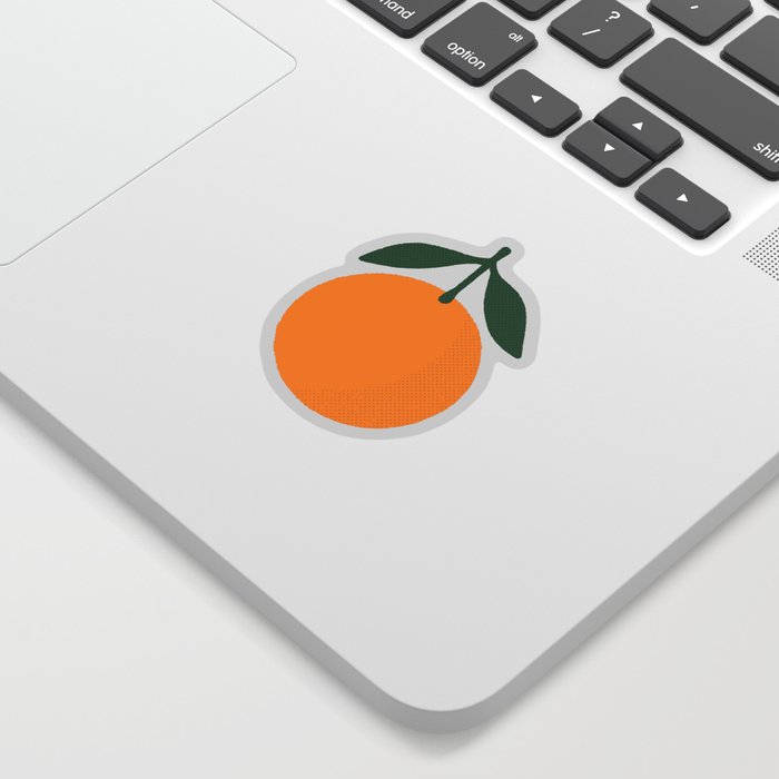 Orange Summer Citrus Sticker
