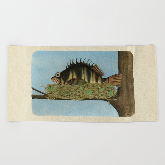Hawkfish Beach Towel