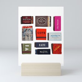 NYC Restaurant Matchbooks Mini Art Print