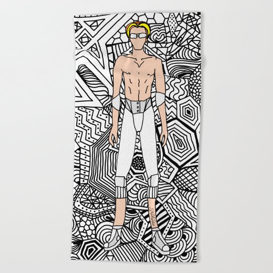 Bowie Fashion 2 Beach Towel