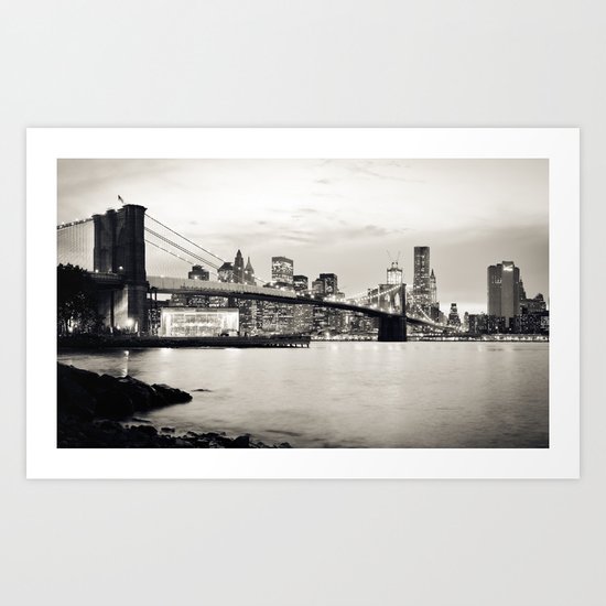 Brooklyn Bridge - New York City Art Print