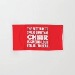 Christmas Cheer Hand & Bath Towel