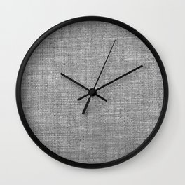 Canvas texture fashion design Wall Clock
