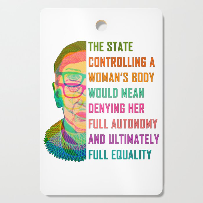 A Woman's Body is Full Equality Cutting Board