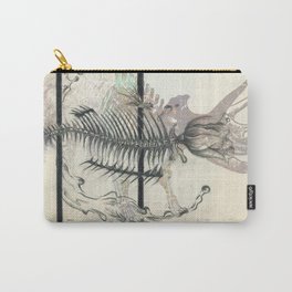 rose-Fish-bone dinosaur Carry-All Pouch
