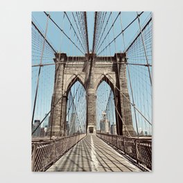 brooklyn bridge Canvas Print