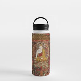 Tibetan Buddhist Thangka Sakyamuni’s Temptation  Water Bottle