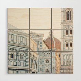 Il Duomo, Florence Italy Photography Wood Wall Art