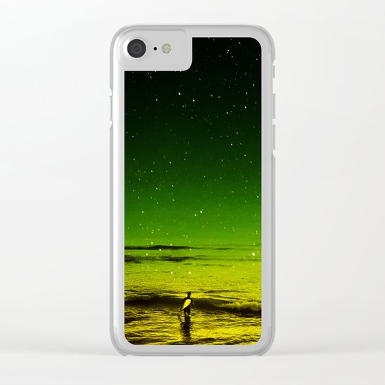 Lost Surfer Star Series Clear iPhone Case