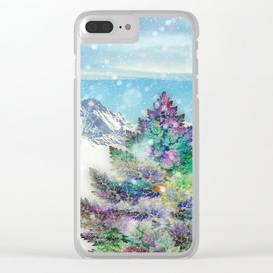 Christmas Clear iPhone Case