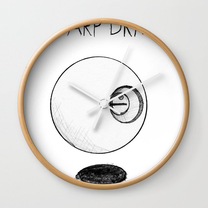 Erotic Warp Drive Wall Clock