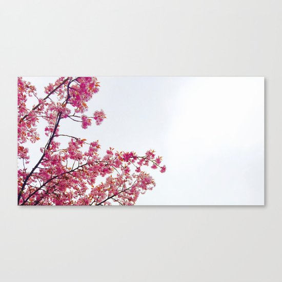 watercolor bloom Canvas Print