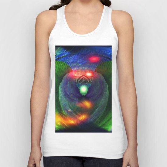 Bird of Prey Abstract Unisex Tank Top