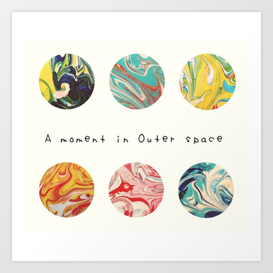 take a moment... Art Print