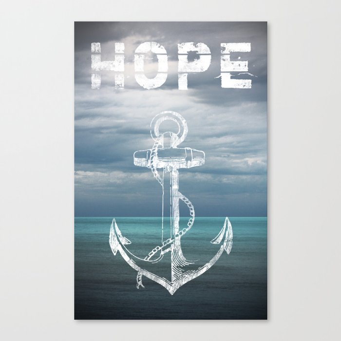 Hope Anchor Canvas Print
