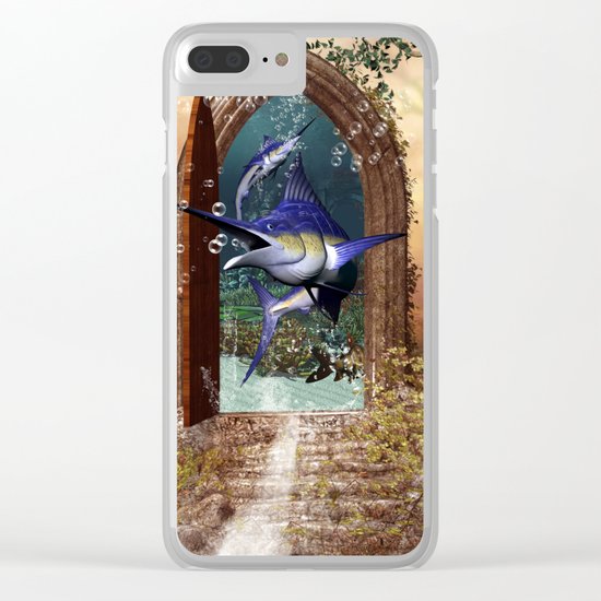 Awesome marlin Clear iPhone Case