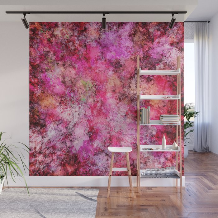 Super pink neon Wall Mural