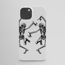 Duo Dancing Skeleton iPhone Case
