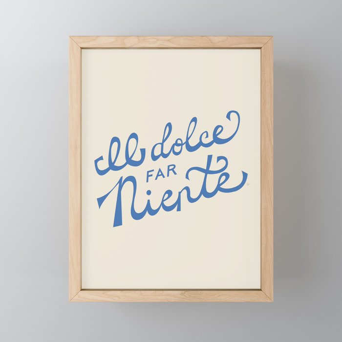 Framed Mini Art Print