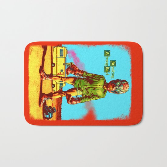 BREAKING STRONG BAD Bath Mat