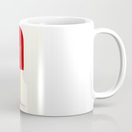 Bright Red Lolly. Coffee Mug