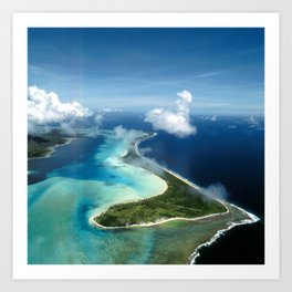 Bora Bora: South Pacific Paradise Art Print