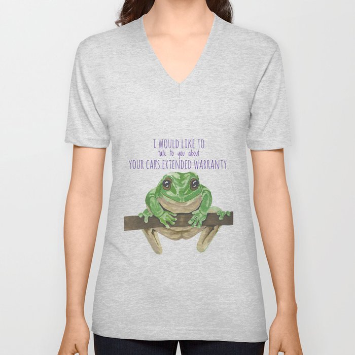 Trying to Reach You V Neck T Shirt
