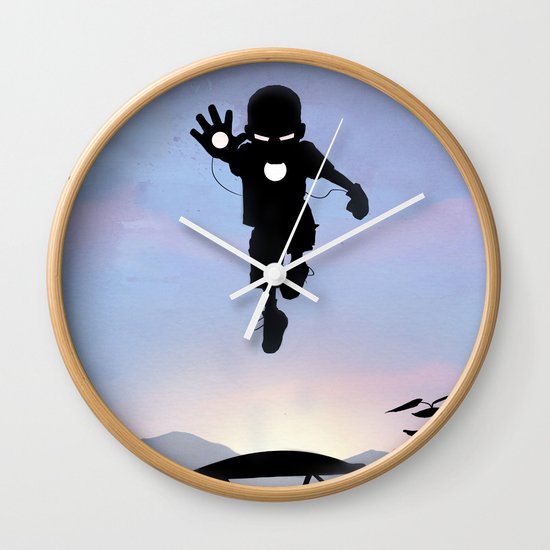 Iron Kid Wall Clock