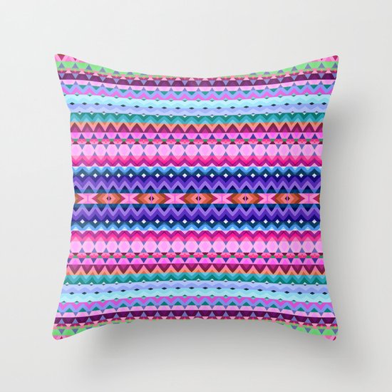 Mix #190 Throw Pillow by Ornaart Society6