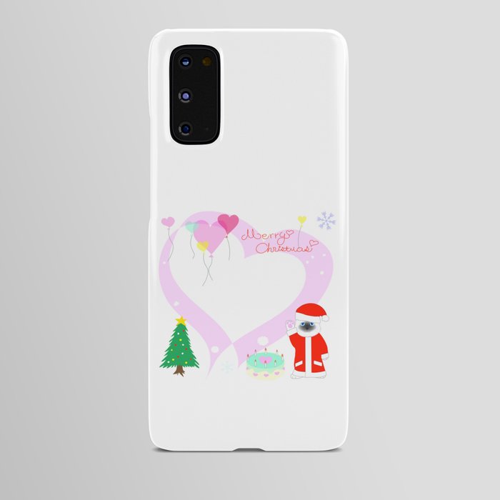Santa Cats Android Case