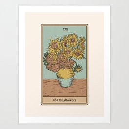 The Sunflowers Art Print