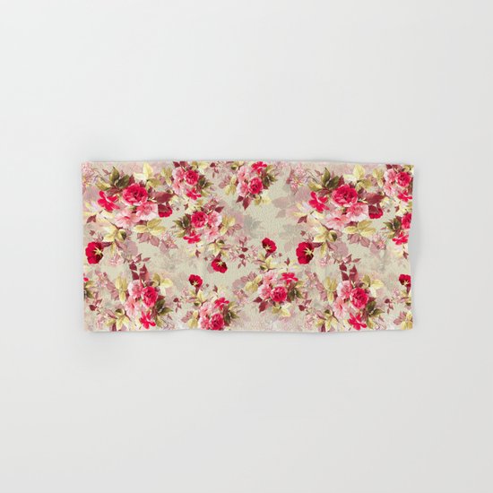 Vintage Roses Hand & Bath Towel