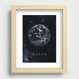 EARTH  Recessed Framed Print