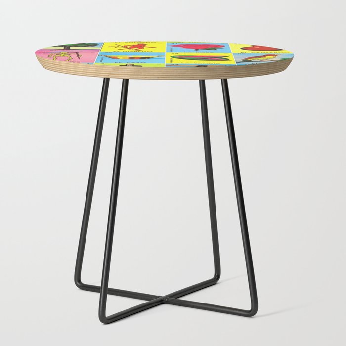 LOTERIA MEXICO Side Table