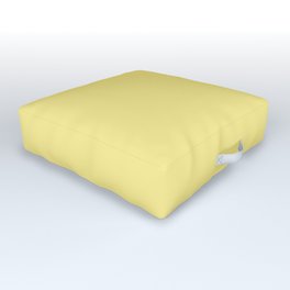 Daffodil Yellow - Solid Color Collection Outdoor Floor Cushion