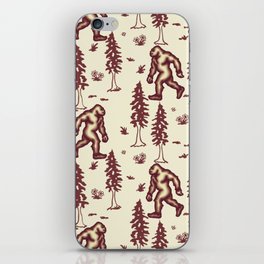 Bigfoot In The Forest iPhone Skin