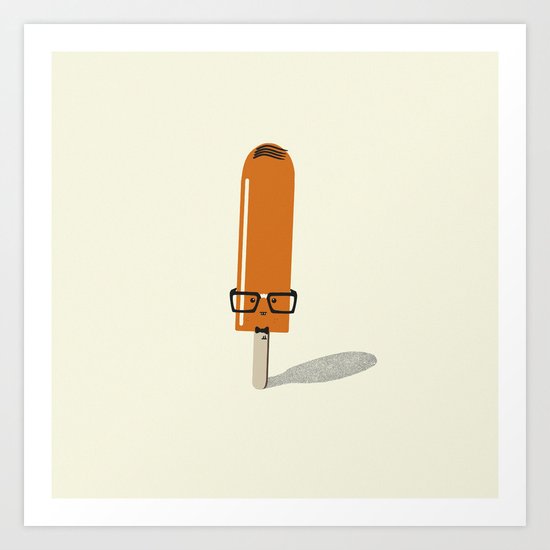 Popscicle Poindexter Art Print
